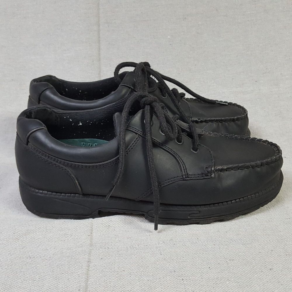 EZ STRIDER Shoes Mens 7.5 W Black Casual Ultra Zorb Comfort System Walking